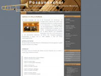 posaunenchor-versoehnungskirche.de Webseite Vorschau