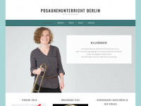 posaunenunterricht-berlin.de Webseite Vorschau