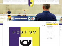 post-sv-plauen.de Webseite Vorschau