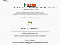 postalm-energie.at Webseite Vorschau