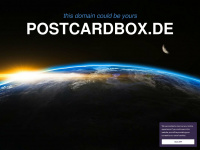 postcardbox.de Webseite Vorschau