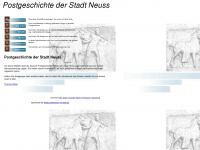 postgeschichte-neuss.de Webseite Vorschau