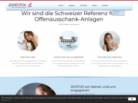 postmix.ch Webseite Vorschau