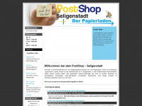 postshop-seligenstadt.de Webseite Vorschau