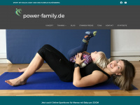 power-family.de Webseite Vorschau