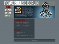powerhouse-berlin.de Webseite Vorschau
