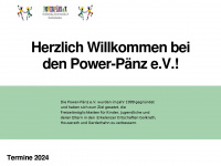 powerpaenz.de Webseite Vorschau