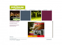 poydium.at Webseite Vorschau
