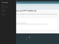 ppp-infoline.de Webseite Vorschau