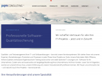 pqm-consulting.ch Webseite Vorschau