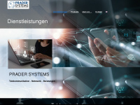 pradersystems.ch Webseite Vorschau
