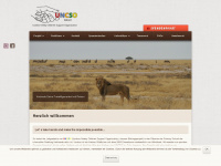 praktikum-namibia.de Webseite Vorschau