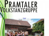 pramtaler-volkstanzgruppe.at Webseite Vorschau