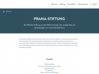 prana-stiftung.de Webseite Vorschau