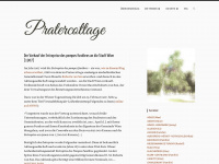 pratercottage.at Webseite Vorschau