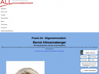 praxis-allmannsberger.de Webseite Vorschau