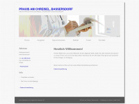 praxis-am-chreisel.ch Webseite Vorschau