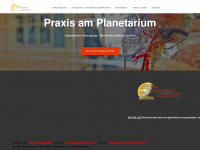 praxis-am-planetarium.de Webseite Vorschau