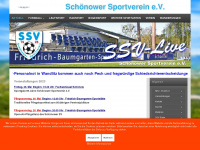 schoenower-sv.de Webseite Vorschau