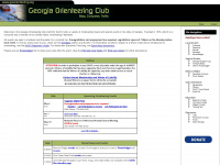 gaorienteering.org Webseite Vorschau