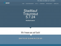 stadtlauf-traunreut.de Webseite Vorschau