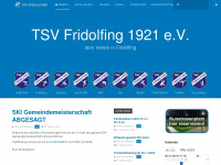 tsv-fridolfing.de Webseite Vorschau