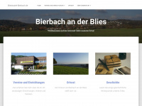 blieskastel-bierbach.de Webseite Vorschau