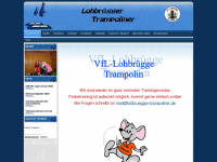 lohbruegger-trampoliner.de Webseite Vorschau