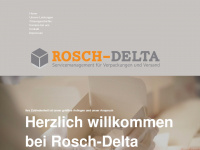 rosch-delta.de Webseite Vorschau