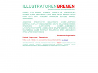 illustratorenbremen.de Webseite Vorschau
