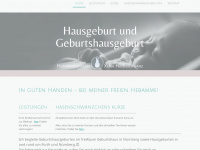 hebamme-fuerth.de Webseite Vorschau