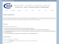 praxis-cwm.de Webseite Vorschau