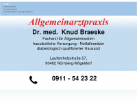 praxis-dr-braeske.de Webseite Vorschau