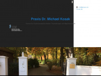 praxis-dr-kosak.de Webseite Vorschau