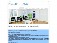 praxis-dr-lahdo.de Webseite Vorschau