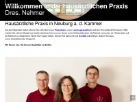praxis-dr-nehmer.de Webseite Vorschau