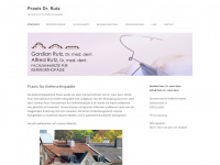 praxis-dr-rutz.ch Webseite Vorschau