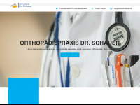 praxis-dr-schauer.de Webseite Vorschau