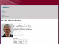 praxis-dr-von-roenn.de Webseite Vorschau