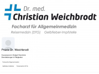praxis-dr-weichbrodt.de Webseite Vorschau
