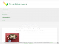 praxis-froschkoenig.de Webseite Vorschau