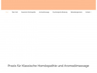 praxis-fuer-klassische-homoeopathie.de Webseite Vorschau