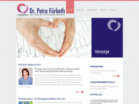 praxis-fuerbeth.de Webseite Vorschau