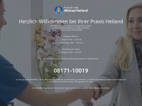 praxis-heiland.de Webseite Vorschau