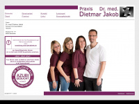 praxis-jakob.de Webseite Vorschau