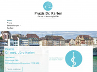 praxis-karlen.ch Webseite Vorschau
