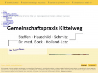 praxis-kittelweg.de Webseite Vorschau