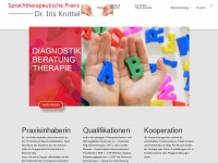 praxis-knittel.de Webseite Vorschau