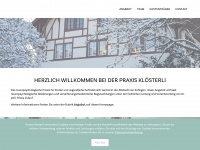 praxis-kloesterli.ch Webseite Vorschau