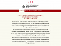 praxis-kratzmann.de Webseite Vorschau